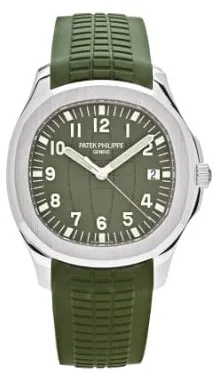 Patek Philippe Aquanaut 5168G-010 42mm White gold Green