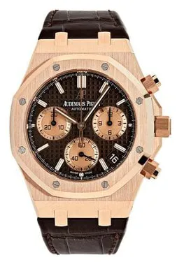 Audemars Piguet Royal Oak 26239OR.OO.D821CR.01 41mm Rose gold Brown