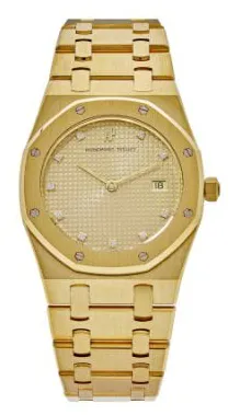 Audemars Piguet Royal Oak 56175BA 33mm Yellow gold Champagne