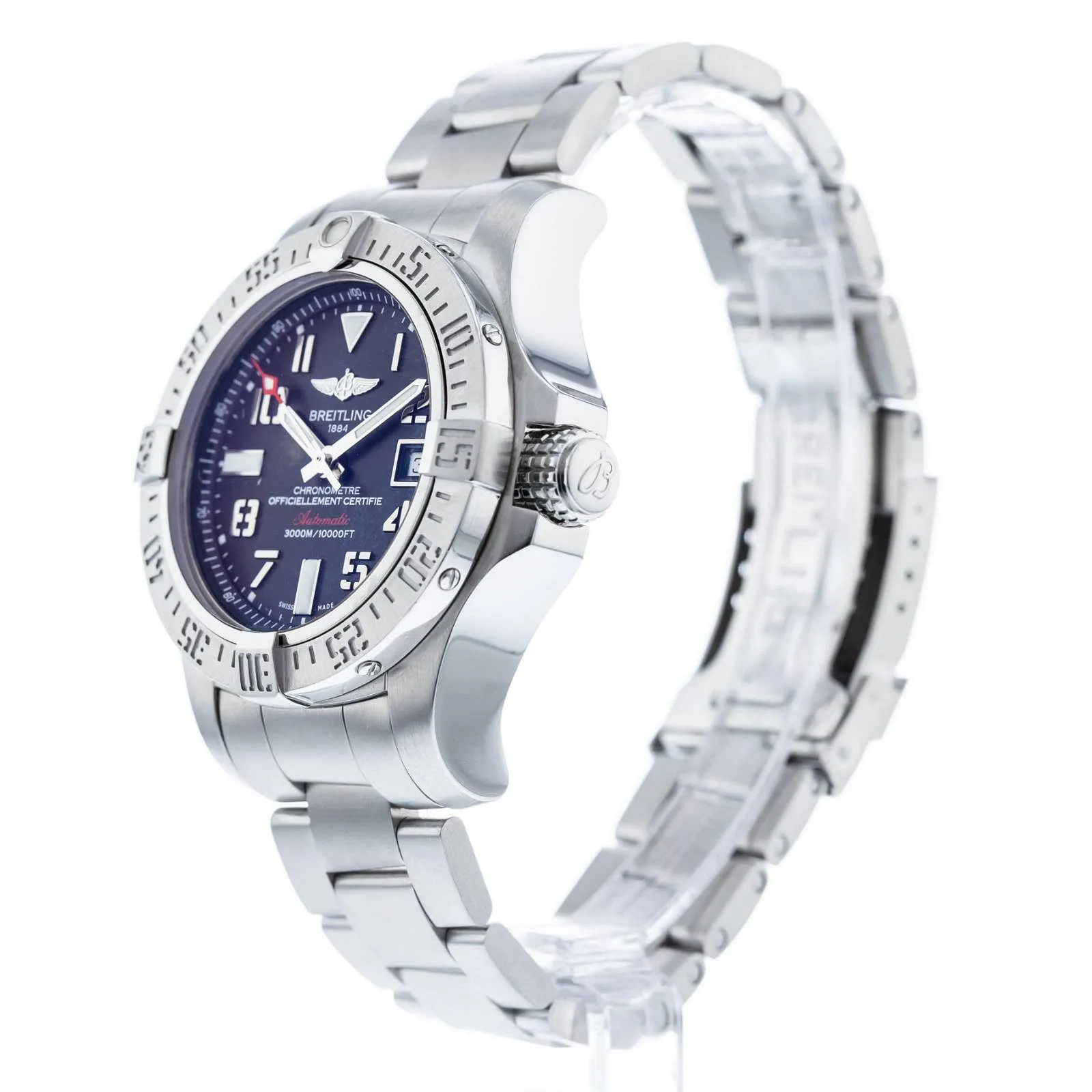 Breitling Avenger II Seawolf 45mm Stainless steel 1