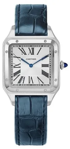 Cartier Santos Dumont WSSA0022 43.5mm Stainless steel Silver