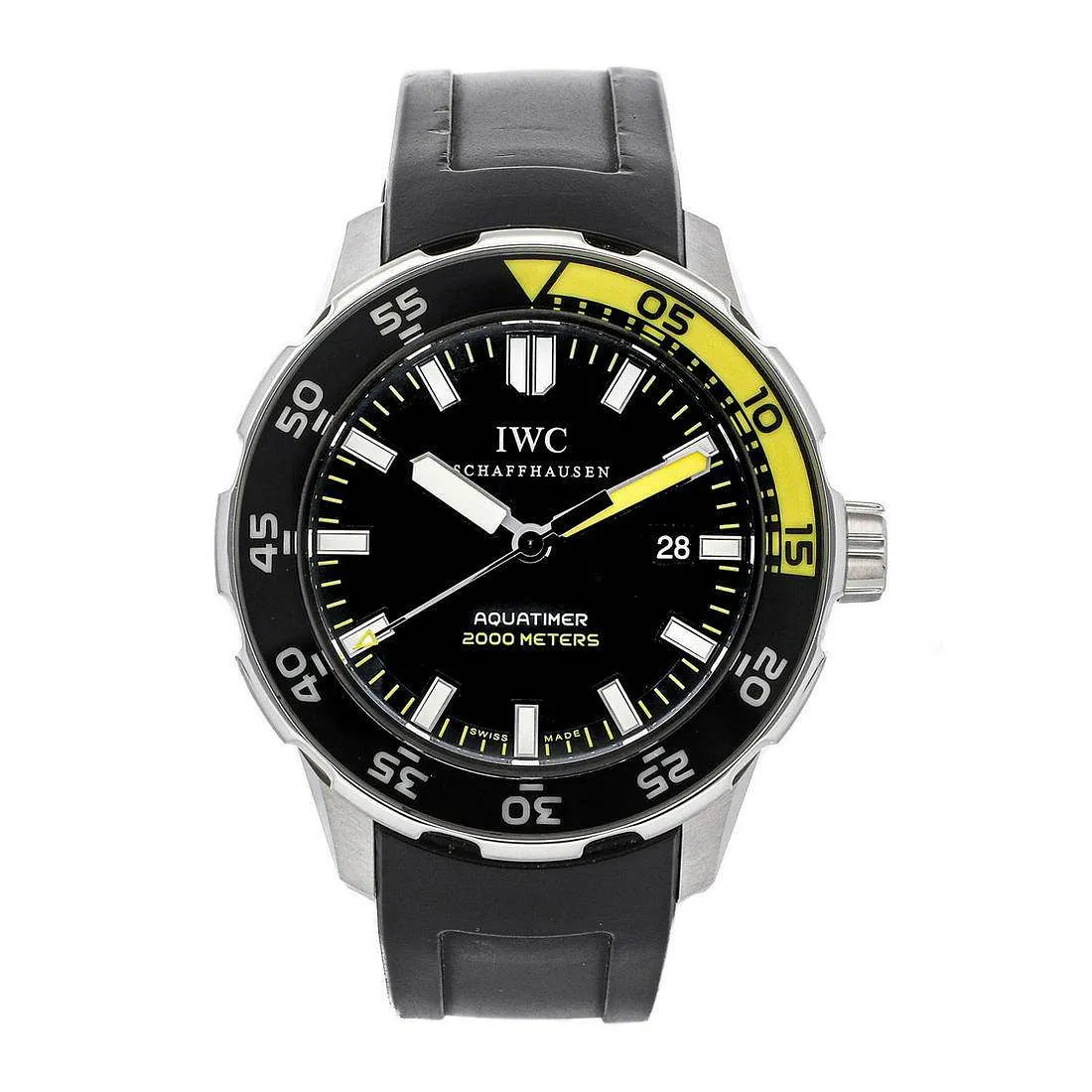 IWC Aquatimer IW356802 44mm Stainless steel Black