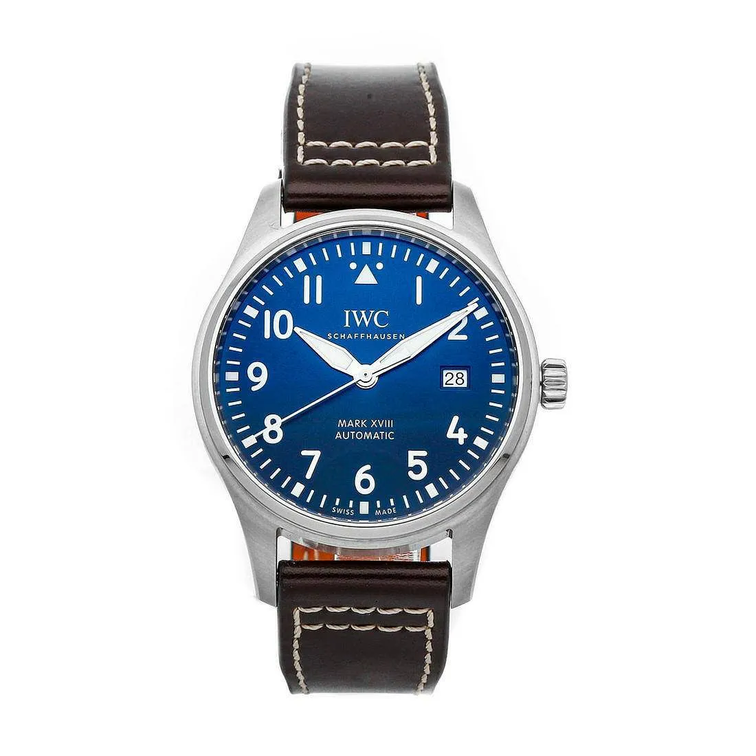 IWC Pilot Mark XVIII IW327010 40mm Stainless steel Blue