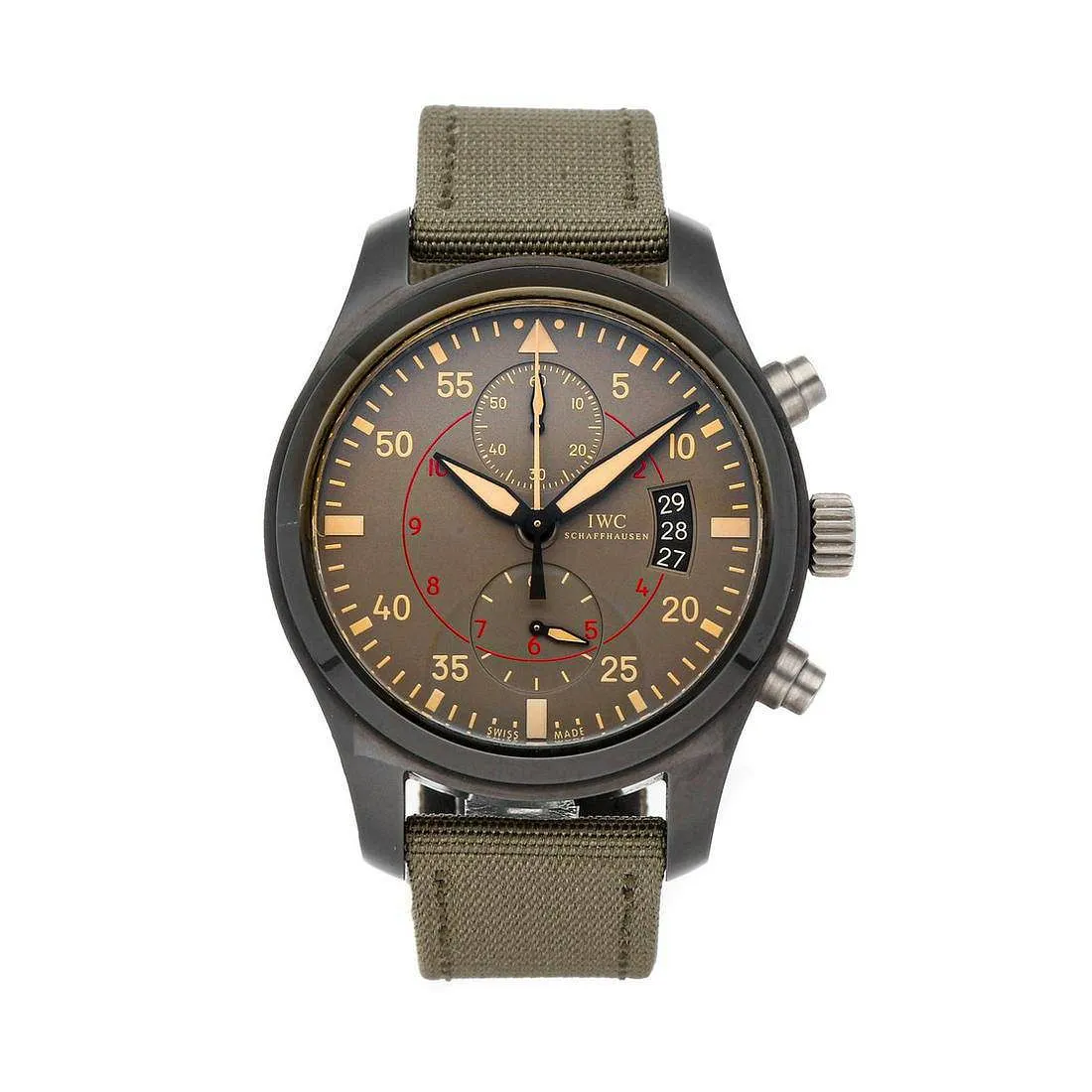 IWC Pilot IW388002 46mm Ceramic Brown