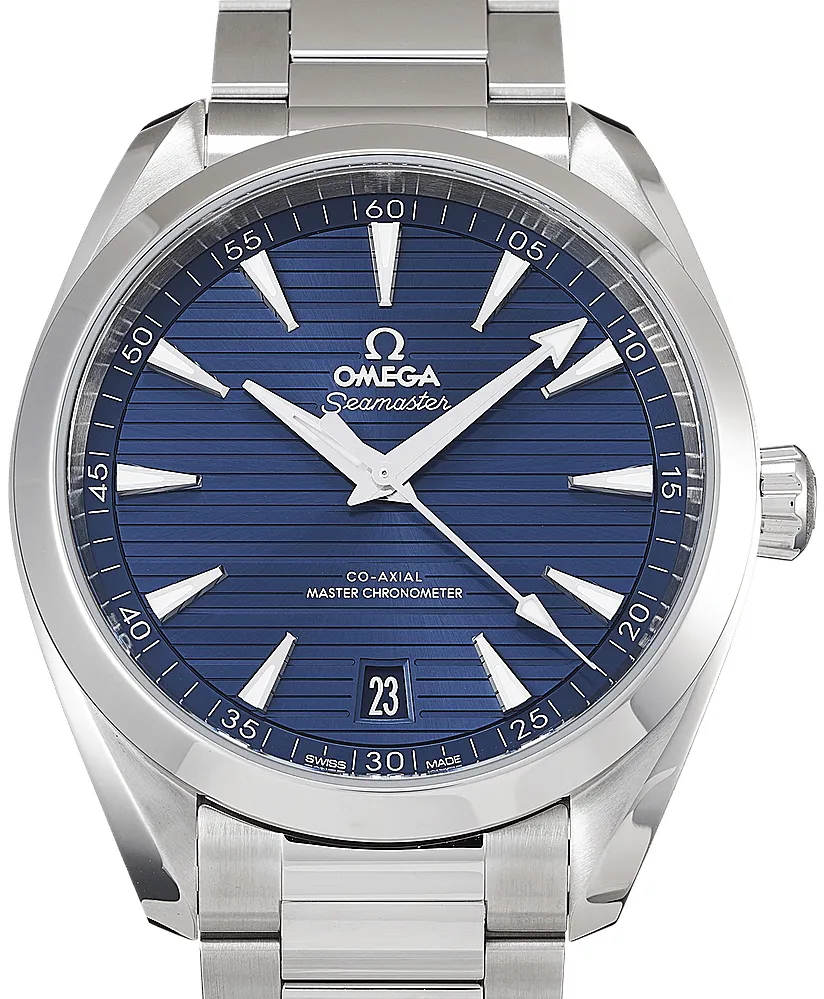 Omega Aqua Terra 220.10.41.21.03.004 41mm Stainless steel Blue