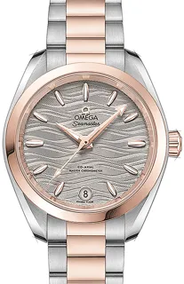 Omega Seamaster 220.20.34.20.06.001 Rose gold and Stainless steel Gray