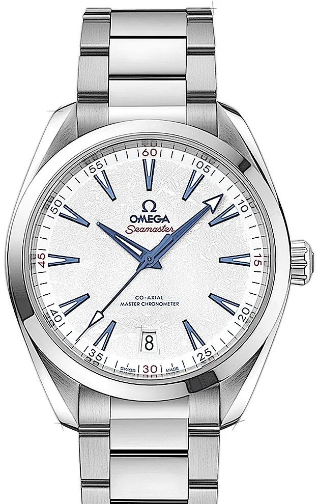 Omega Aqua Terra 522.10.41.21.04.001 41mm Stainless steel White