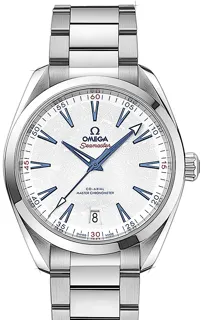 Omega Aqua Terra 522.10.41.21.04.001 Stainless steel White