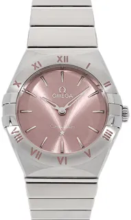 Omega Constellation 131.10.28.60.11.001 Stainless steel Pink