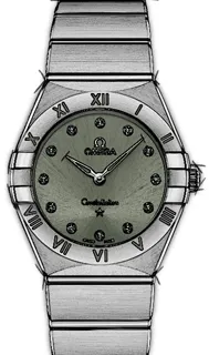 Omega Constellation 131.10.28.60.60.001 Stainless steel Green