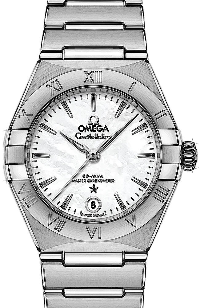 Omega Constellation 131.10.29.20.05.001 29mm Stainless steel White