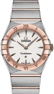 Omega Constellation Manhattan 131.20.25.60.02.001 Rose gold and Stainless steel Silver