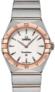 Omega Constellation Manhattan 131.20.28.60.02.001 Rose gold and Stainless steel Silver