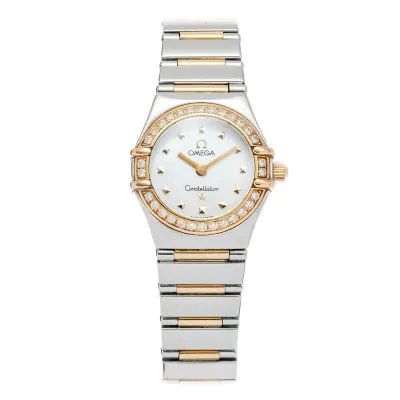 Omega Constellation 895.1243 22mm Yellow gold and Stainless steel Mother-of-pearl