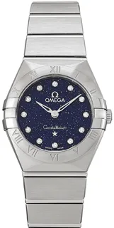 Omega Constellation Quartz 131.10.25.60.53.001 Stainless steel Blue