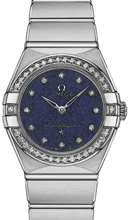 Omega Constellation Quartz 131.15.25.60.53.001 Stainless steel Blue