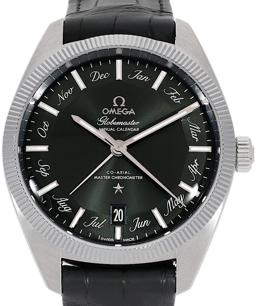 Omega Globemaster 130.33.41.22.10.001 41mm Stainless steel Green