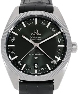 Omega Globemaster 130.33.41.22.10.001 Stainless steel Green