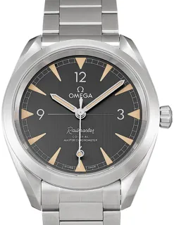 Omega Railmaster 220.10.40.20.01.001 Stainless steel Black