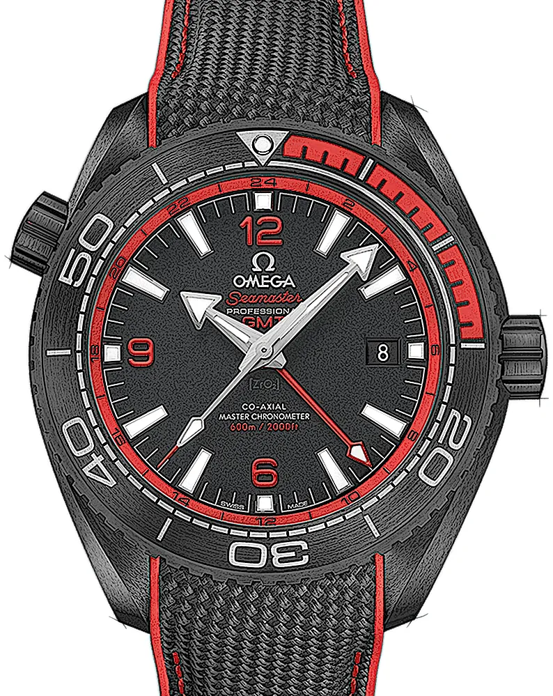 Omega Seamaster Planet Ocean 215.92.46.22.01.003 45.5mm Ceramic Black