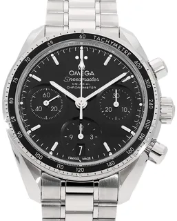 Omega Speedmaster 324.30.38.50.01.001 Stainless steel Black