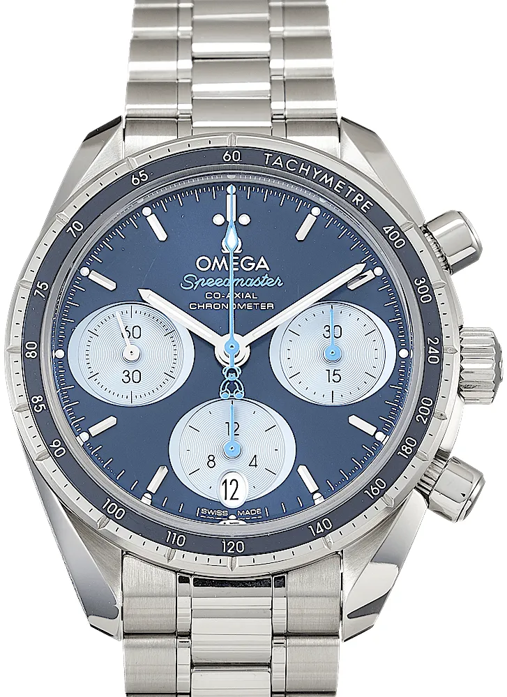 Omega Speedmaster 324.30.38.50.03.002 38mm Stainless steel Blue