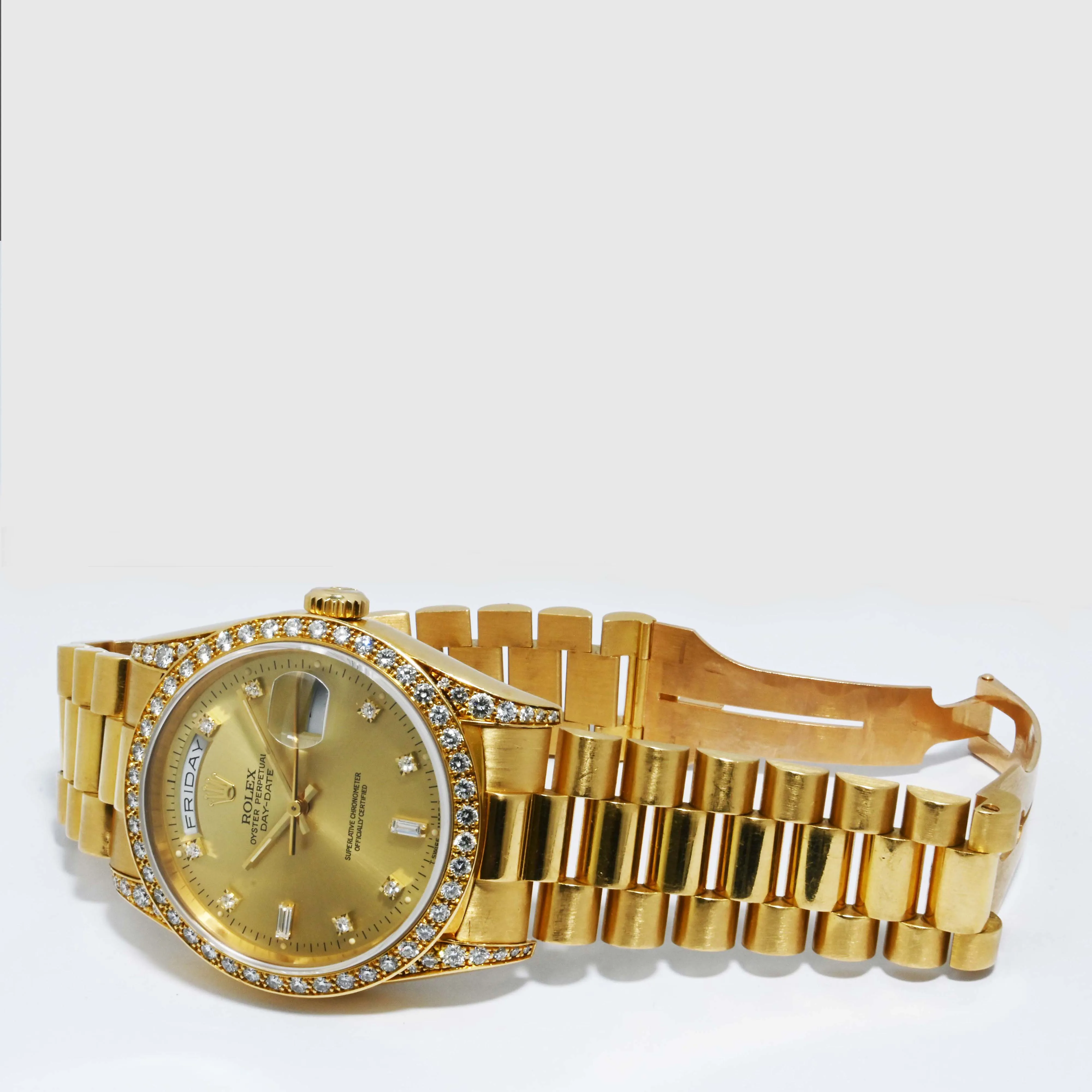 Rolex Day-Date 36 18388 36mm Yellow gold Champagne 6