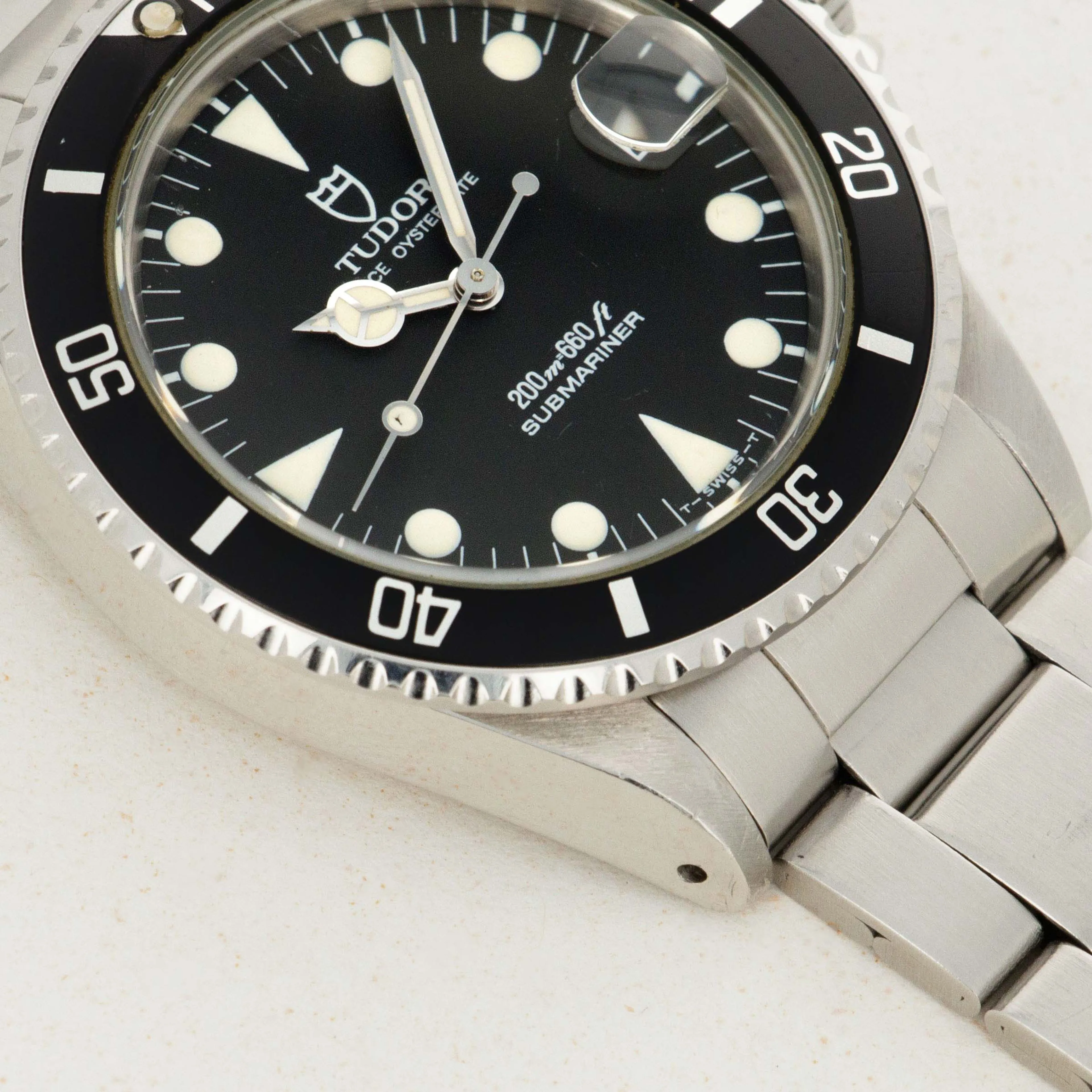 Tudor Submariner 75090 35.5mm Stainless steel Black 1