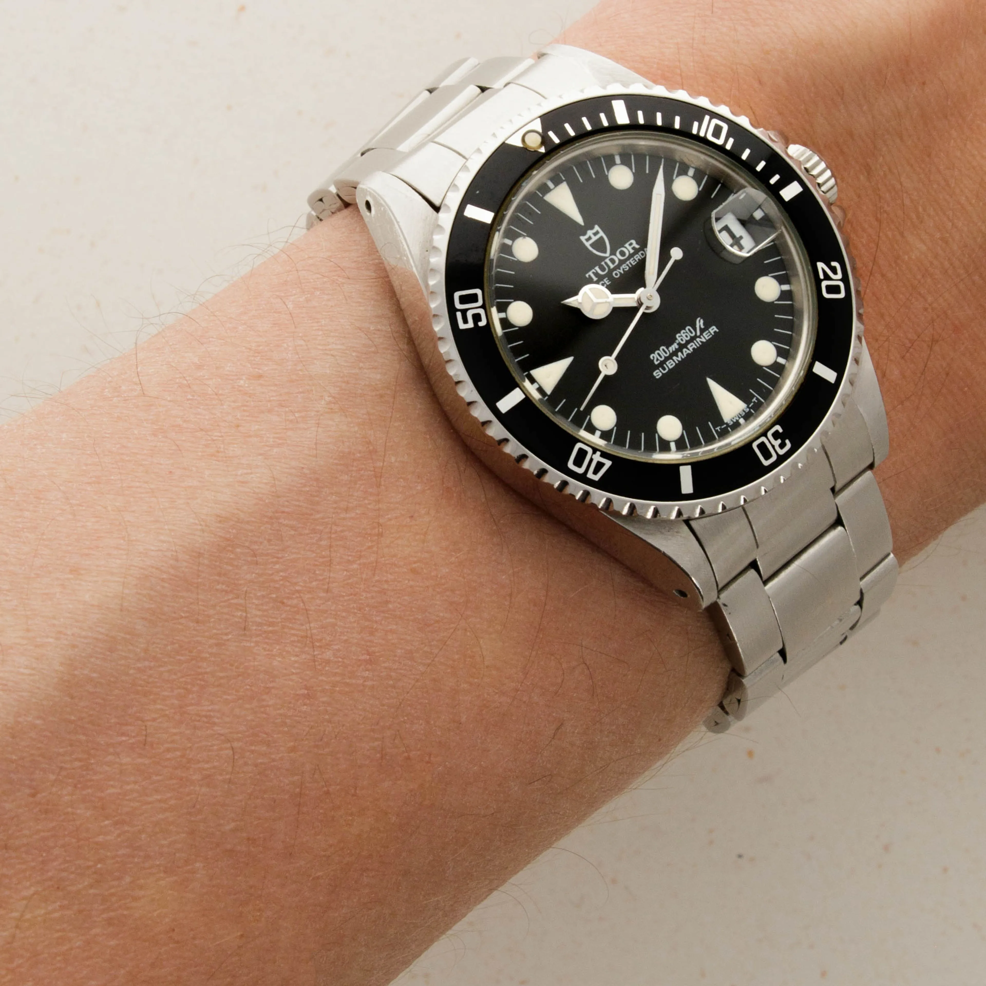 Tudor Submariner 75090 35.5mm Stainless steel Black 16