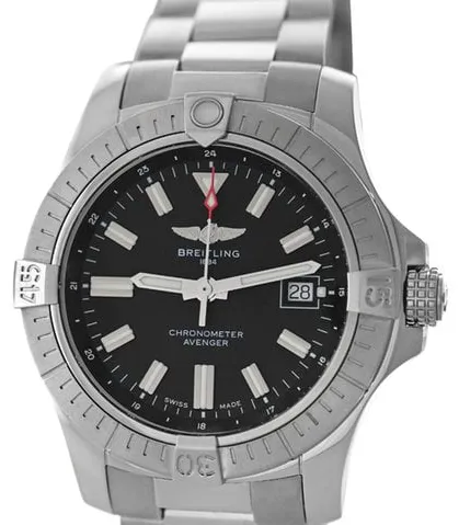 Breitling Avenger A17318 43mm Stainless steel Black