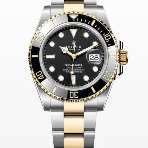 Rolex Submariner 126613LN 41mm Yellow gold and Stainless steel Black