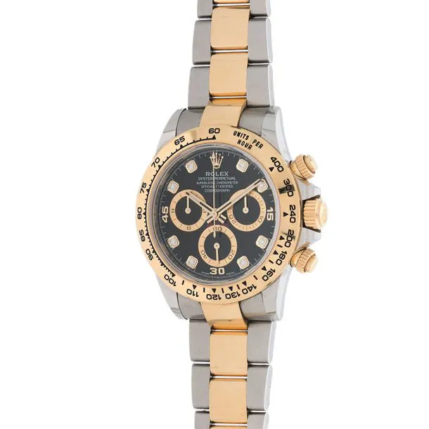 Rolex Daytona 116503 40mm Yellow gold and stainless steel Black