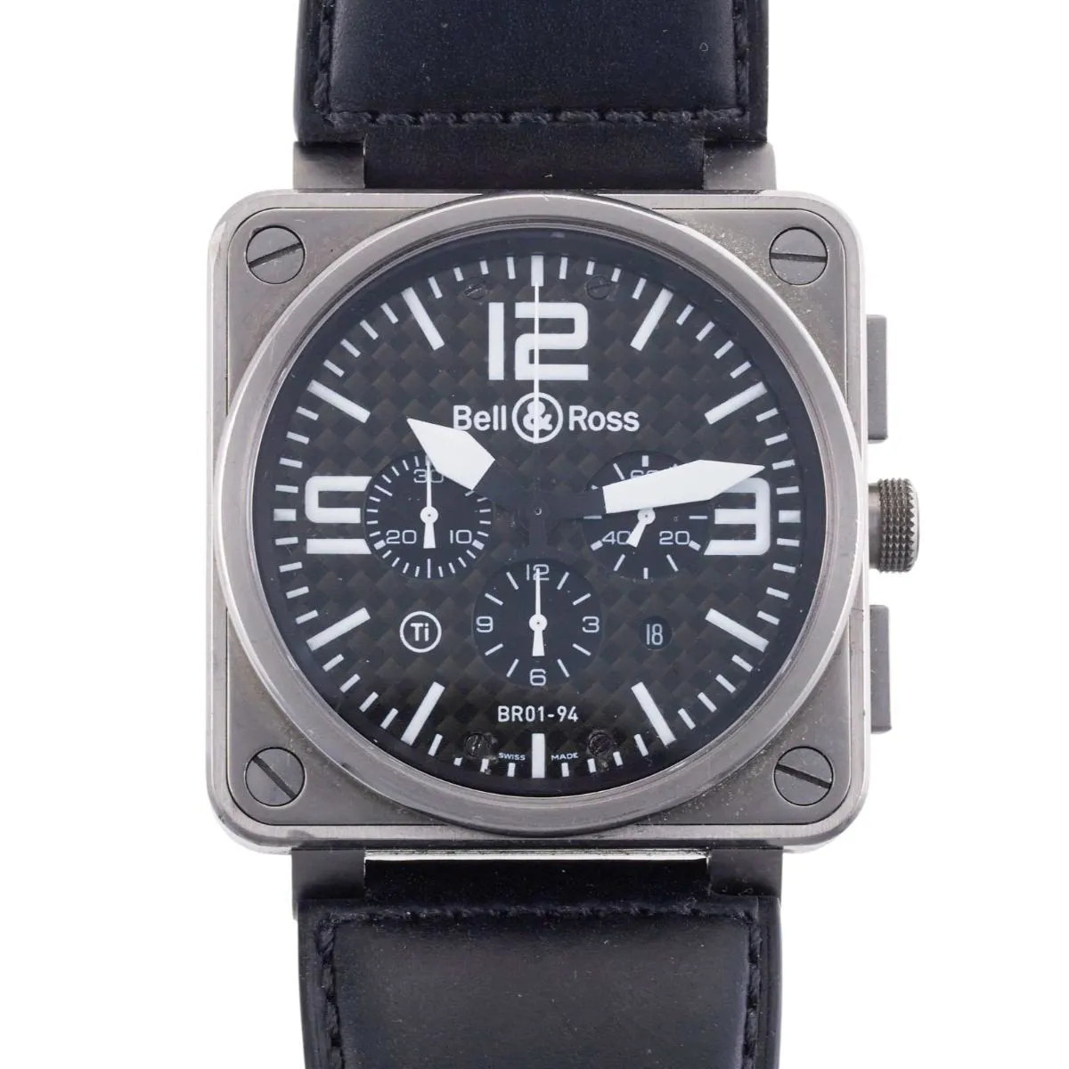 Bell & Ross BR 01 BR01-94 45mm Titanium Black