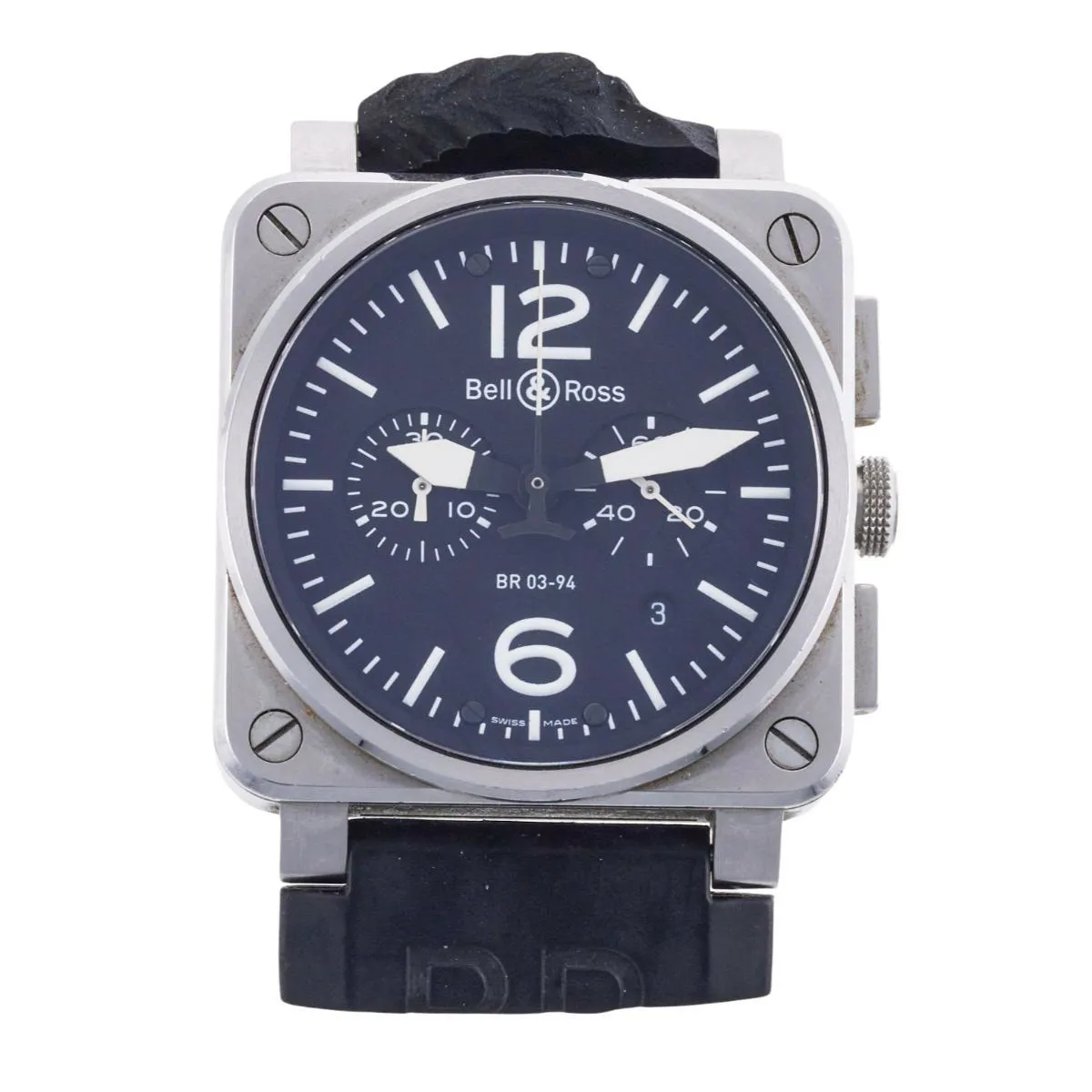 Bell & Ross BE03 BR03-94 42mm Stainless steel Blue