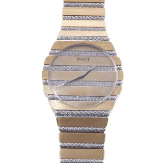 Piaget Polo 7661 C 705 Rose gold and Diamond