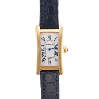 Cartier Tank Américaine 1710 Yellow gold Silver