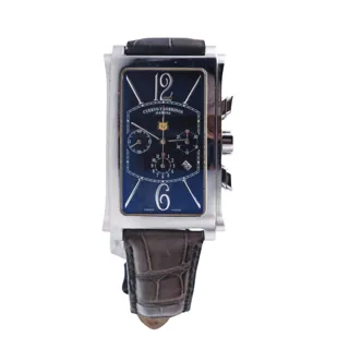 Cuervo y Sobrinos Prominente A1014 Stainless steel Blue