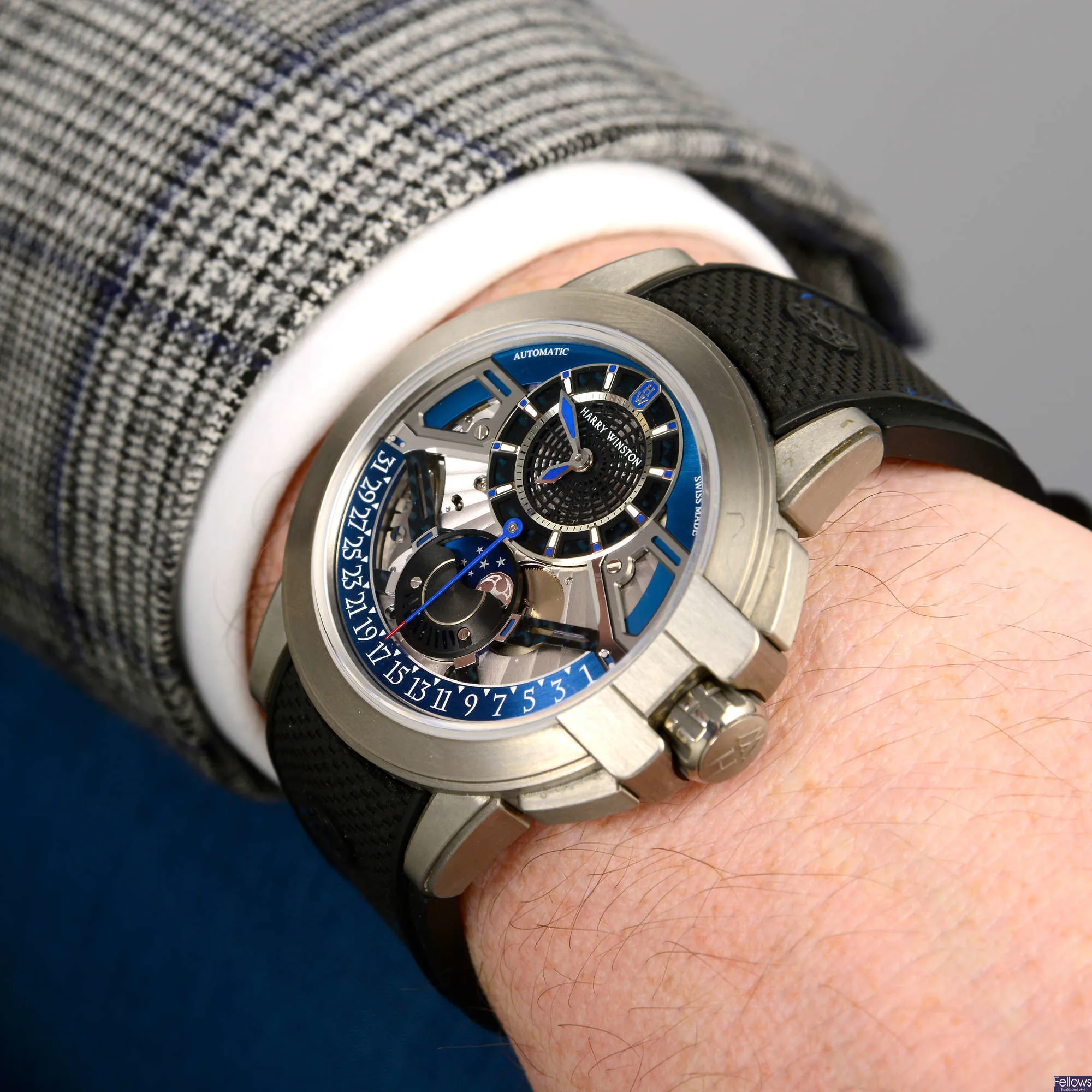 Harry Winston Project Z 42mm Zalium Skeletonized 1