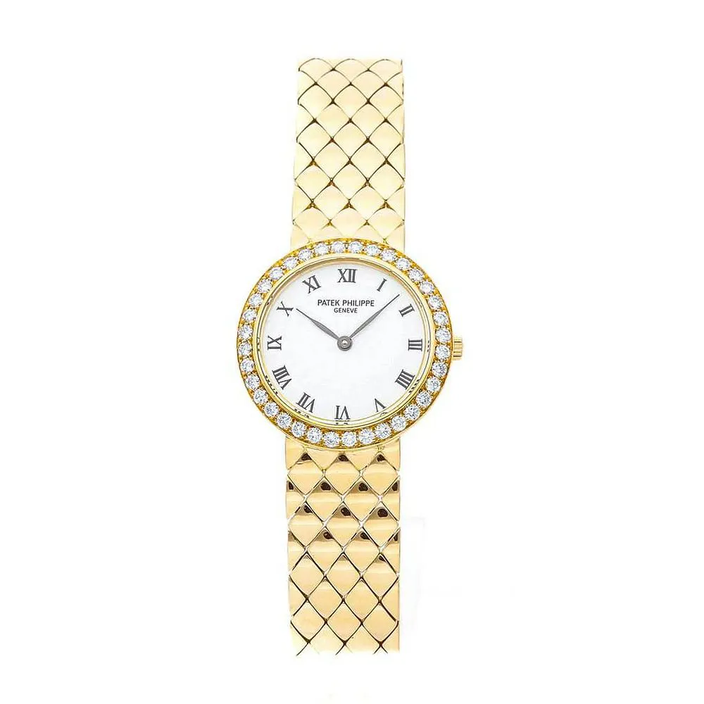 Patek Philippe Calatrava 4820/1 26mm Yellow gold and Diamond White