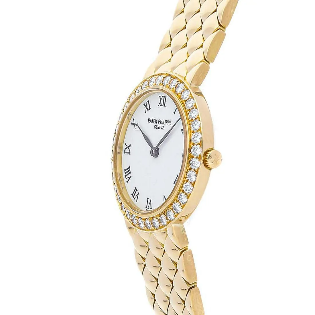 Patek Philippe Calatrava 4820/1 26mm Yellow gold and Diamond White 2