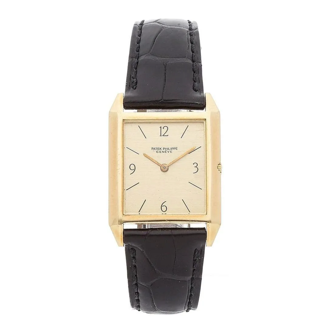 Patek Philippe Gondolo 3491 26mm Yellow gold Beige