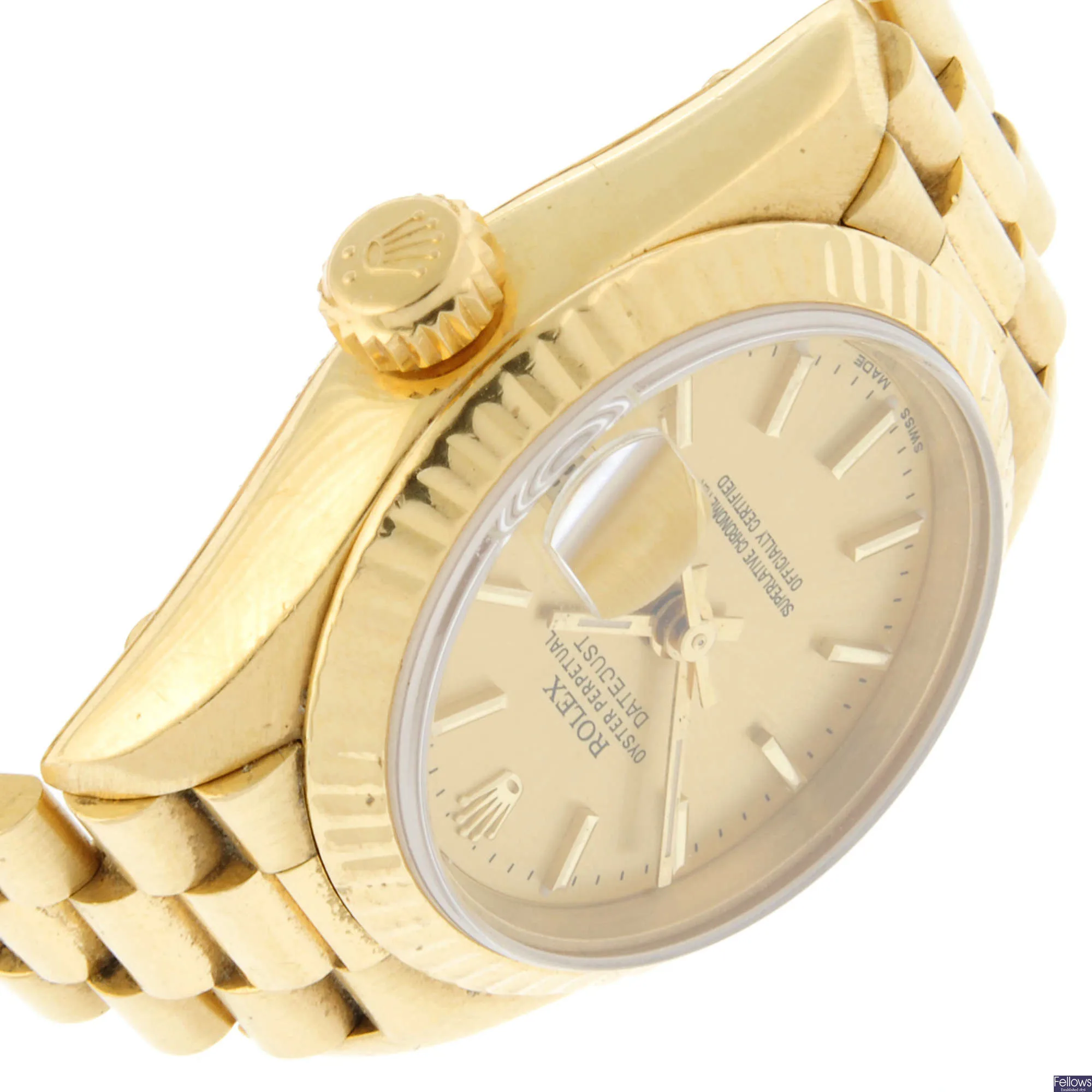 Rolex Lady-Datejust 69178 25mm Yellow gold Champagne 5