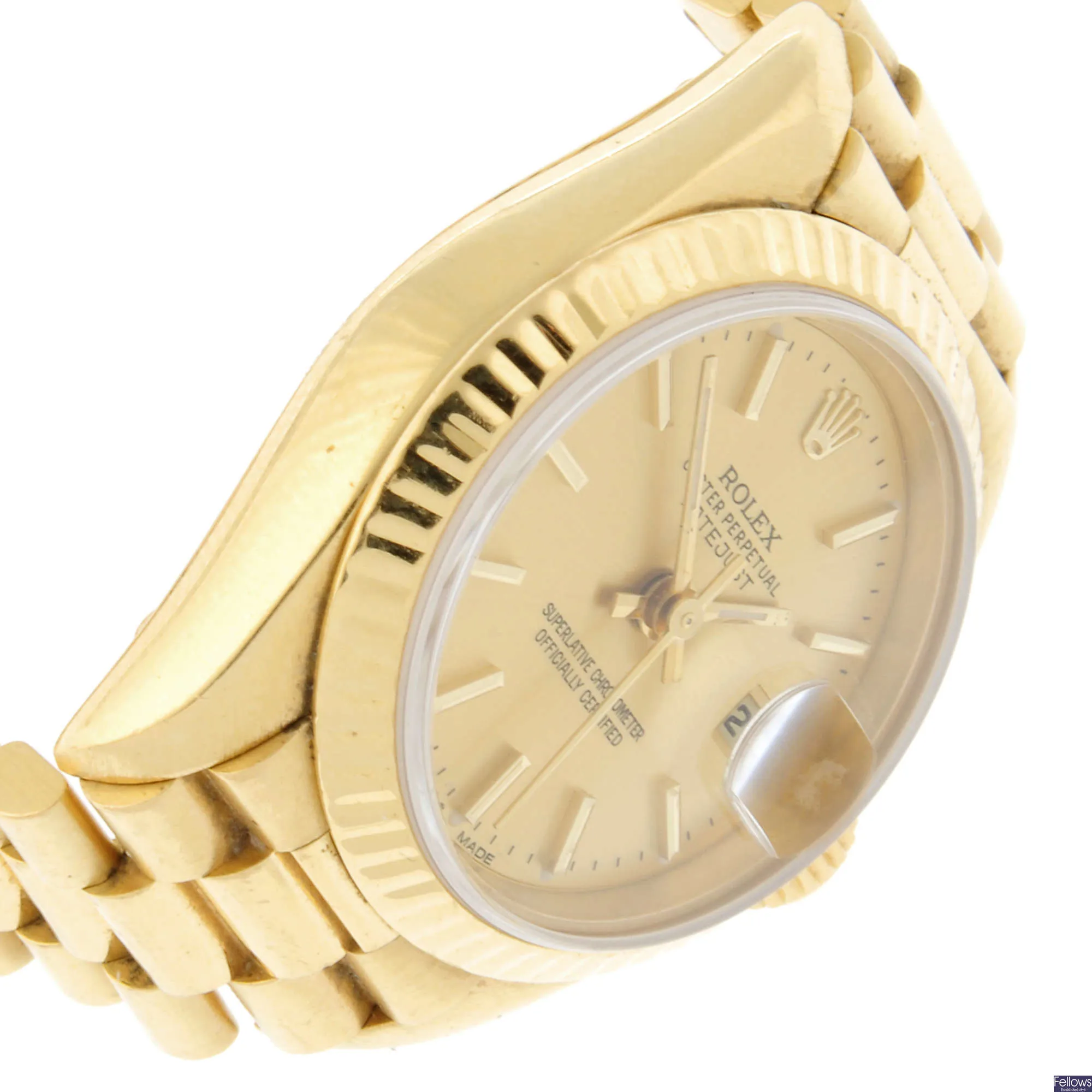 Rolex Lady-Datejust 69178 25mm Yellow gold Champagne 4