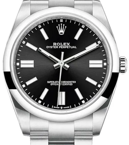 Rolex Oyster Perpetual 41 124300 41mm Stainless steel Black