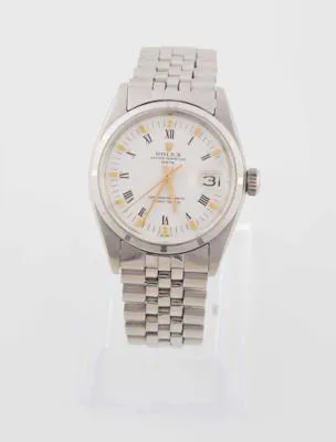 Rolex Oyster Perpetual Date 1500 35mm Stainless steel White
