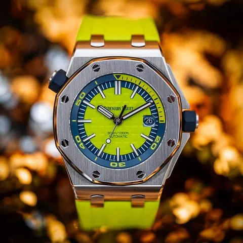 Audemars Piguet Royal Oak Offshore Diver 15710ST.OO.A038CA.01 42mm Stainless steel Green