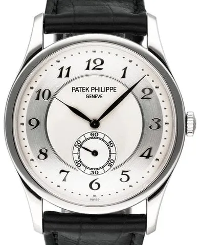 Patek Philippe Calatrava 5196P-001 37mm Platinum Silver