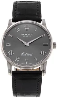 Rolex Cellini 5116/9 White gold Gray