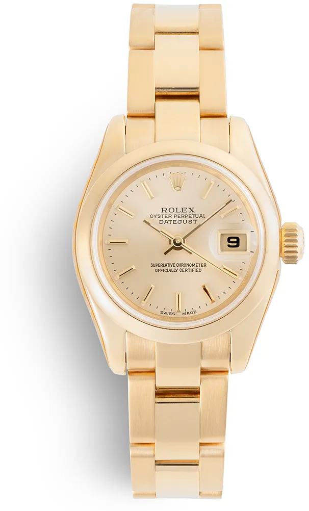 Rolex Lady-Datejust 179168 26mm Yellow gold Rose