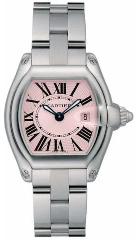 Cartier Roadster W62017V3/2675 36mm Stainless steel Rose